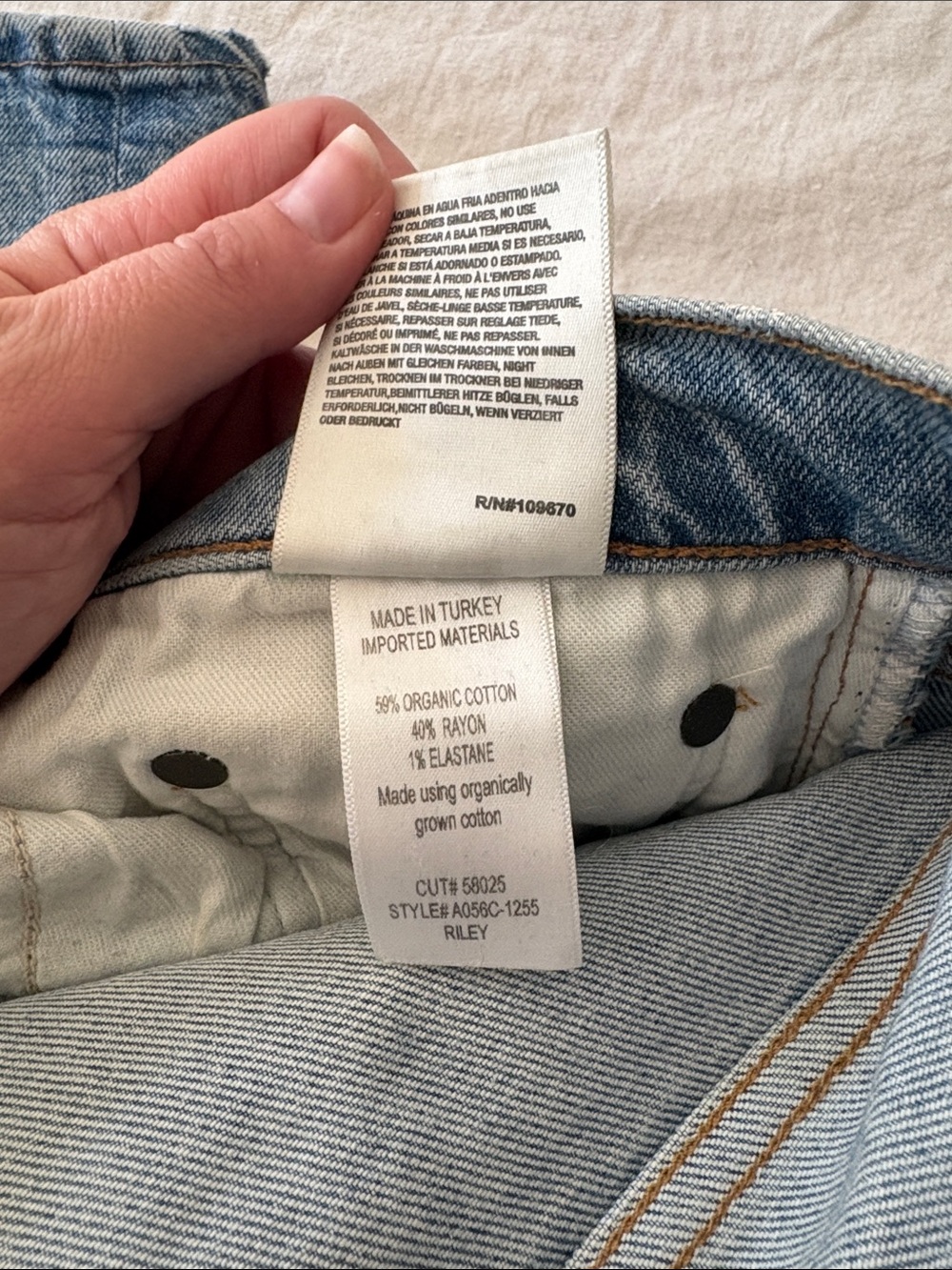 AGOLDE Riley size 27 - Picture 3 of 3